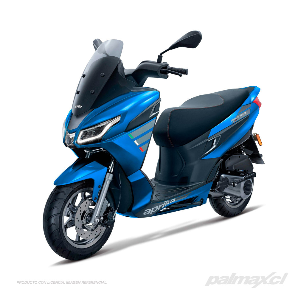 Moto scooter modelo SXR160 color Azul | Aprilia